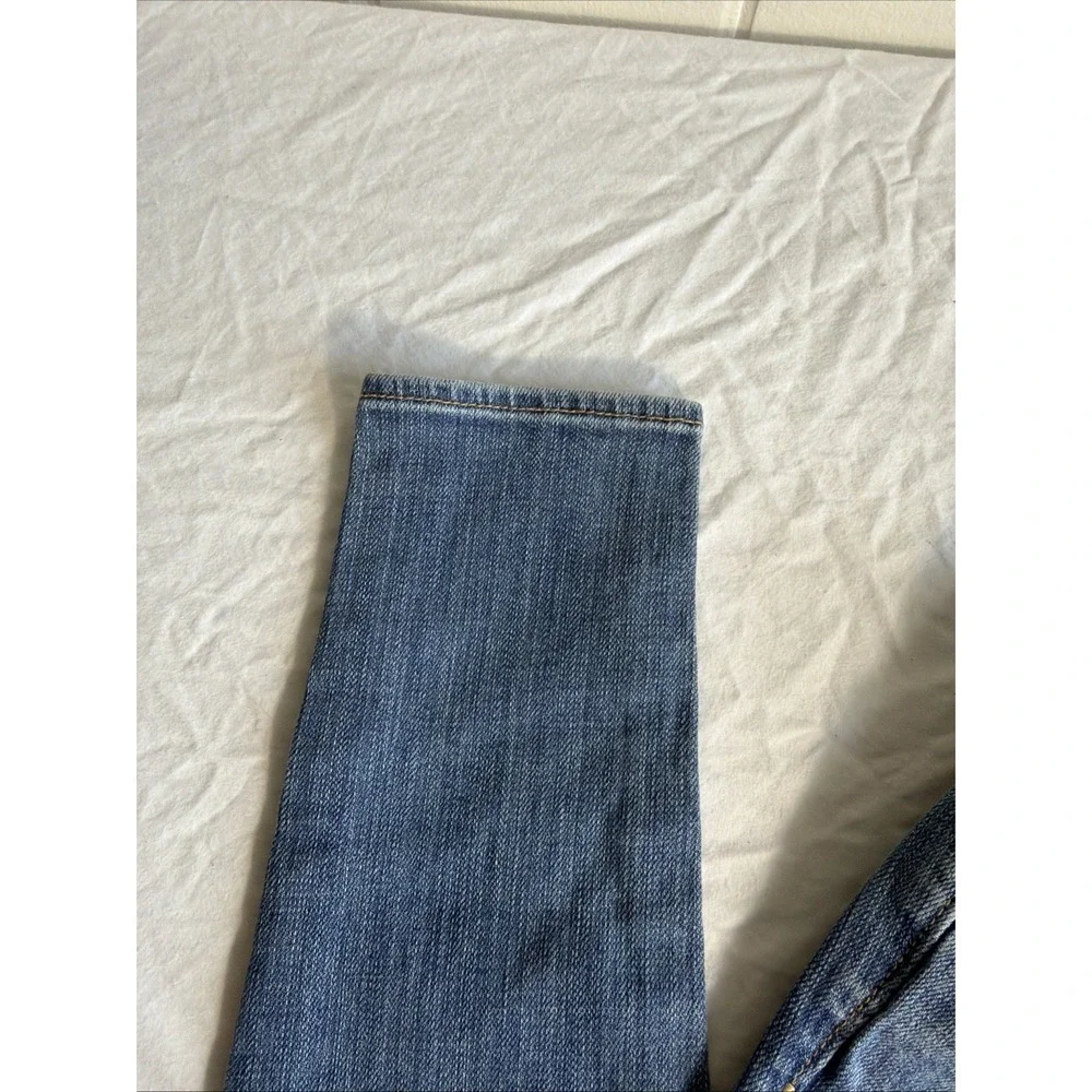 Abercrombie Kids Girls‎ Size 12 Skinny Jeans Light Blue Wash Minimalist